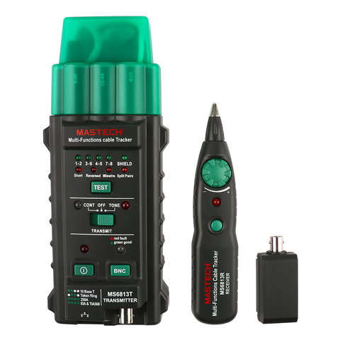 MASTECH MS6813 Multifunction Network Cable & Telephone Line Tester Detector Tracker Autoranging multimeter ► Photo 1/6