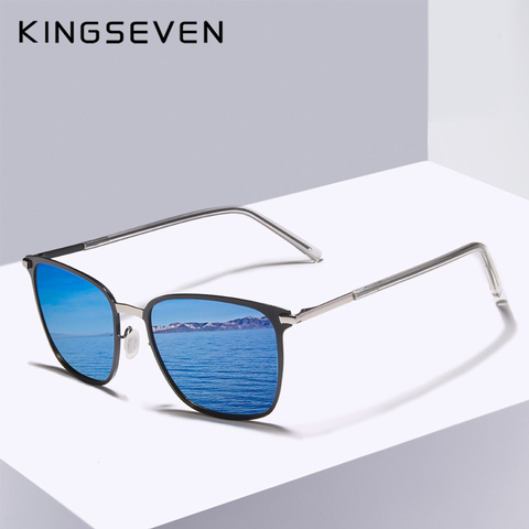 KINGSEVEN 2022 Polarized Sunglasses Men's Classic Male Sunglasses Driving Travel Unisex Oculos Gafas De Sol ► Photo 1/6