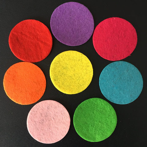 200pcs 30mm Mix Color Padded Felt Round Shape Craft/ DIY Appliques Clothing Decoration Scrapbook A15C*2 ► Photo 1/2