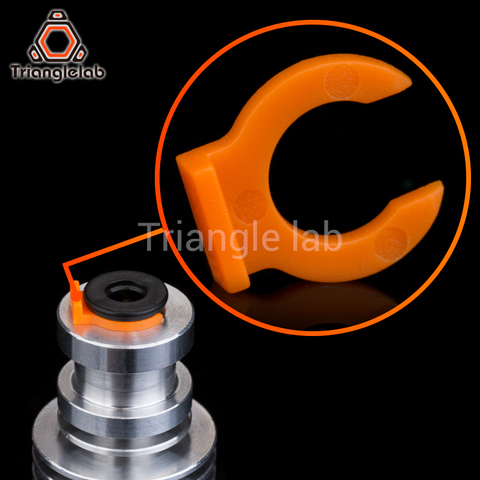 trianglelab Collet Clips for bowden tube collet  for E3D heatsink hotend 3D printer access 1.75 mm filament Bowden Collet Clips ► Photo 1/5