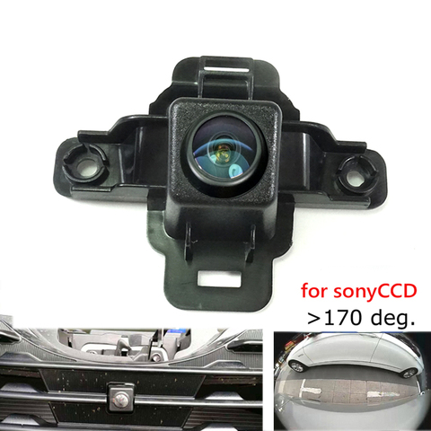180deg CCD HD car front brand logo camera for Subaru Forester 2022 front grille camera Front view positive Camera wide angle ► Photo 1/6
