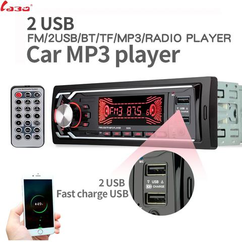 LaBo Bluetooth V3.0 Teypleri auto Stereo Autoradio car radio 1din 12V In-dash 1 Din FM Aux SD USB MP3 Car audio Player ► Photo 1/6