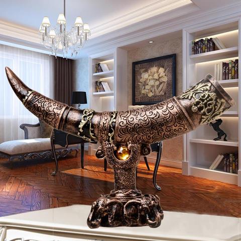 Imitation ivory, Home decor decoration, crafts, bar, hotel, office, TV cabinet, wine cabinet, living room statue, Sculpture ► Photo 1/1