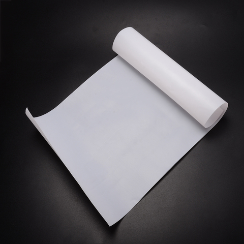 0.3mm Thickness White PTFE Film/Sheet Virgin 500x250mm with Corrosion-resistance ► Photo 1/6