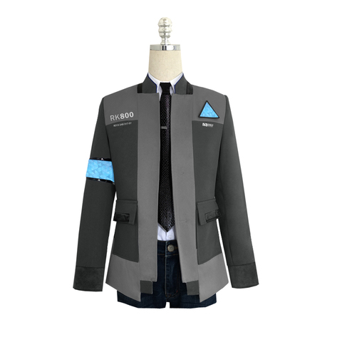 Game Detroit: Become Human Connor RK800 Agent Uniform Suits halllween Cosplay Costume Jackets Coats ► Photo 1/6