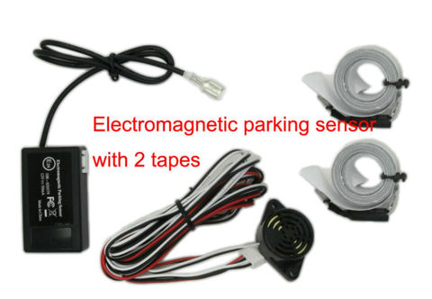 Electromagnetic parking sensor U301,car parking Assistance,reverse parking sensor,no holed no drilled,Free shipping,with 2 tapes ► Photo 1/1