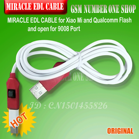 MIRACLE EDL CABLE for Xiao Mi and Qualcomm Flash and open for 9008 Port ► Photo 1/1