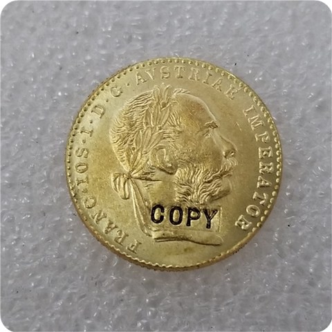 1915 Austria 1 Ducat Gold Copy Coin commemorative coins-replica coins medal coins collectibles ► Photo 1/2