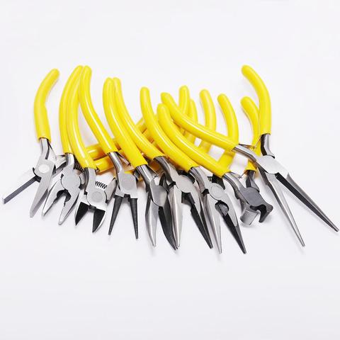 Alloy Jewelry Pliers Tools & Equipment Kit Long Needle Round Nose Cutting Wire Pliers For Jewelry Making Handmade Accessories ► Photo 1/6