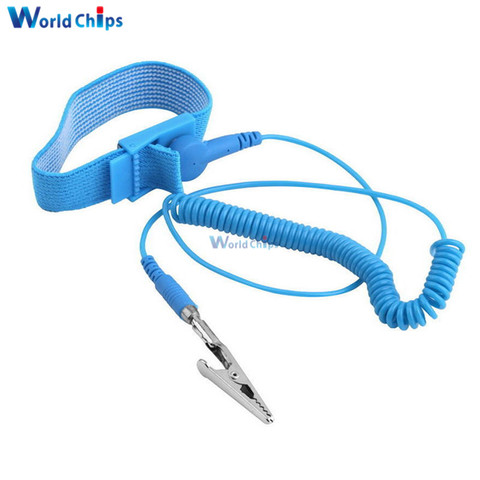 Cordless Wireless Clip Antistatic Anti Static ESD Wristband Wrist Strap Discharge Cables For Electrician IC PLCC worker ► Photo 1/5