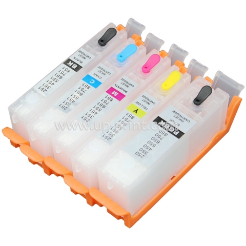 PGI-450 XL Refillable ink  cartridge For Canon PIXMA IP7240 MG5440 MX924 MX724  printer ink with auto reset Chip ► Photo 1/2