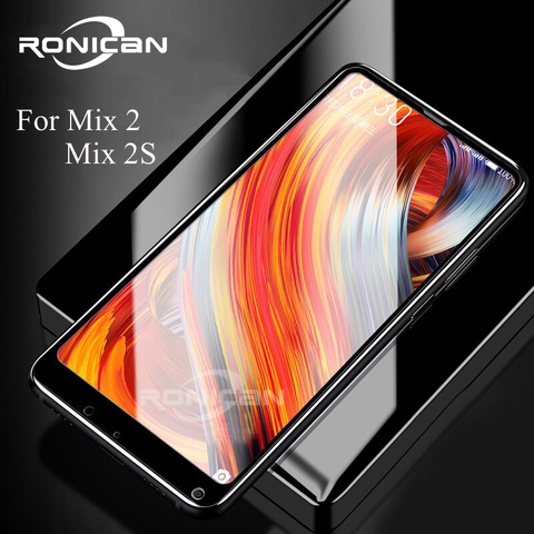 For Xiaomi MIX 2 glass tempered for Xiaomi MIX2S screen protector protective film full cover for Xiaomi mi MIX 2s tempered glass ► Photo 1/6