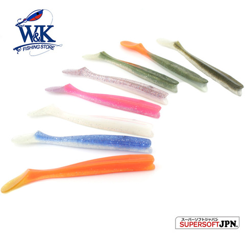 Pike Fishing Baits at 14cm 4pcs/lot Silicone Tyle Soft Vinyl Lures