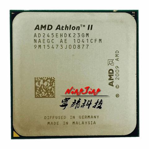 AMD Athlon II X2 245e 2.9 GHz Dual-Core CPU Processor AD245EHDK23GM Socket AM3 ► Photo 1/1