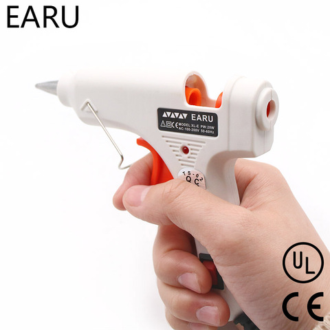 20W EU Plug Hot Melt Glue Gun Industrial Mini Guns Thermo Electric Heat Temperature Tool DIY Repair Graft AC 110-220V EU US Plug ► Photo 1/6