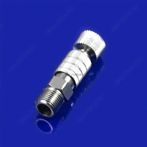 Pro Airbrush Quick Release Coupling Disconnect Adapter With 1/8 Plug Tool DIY