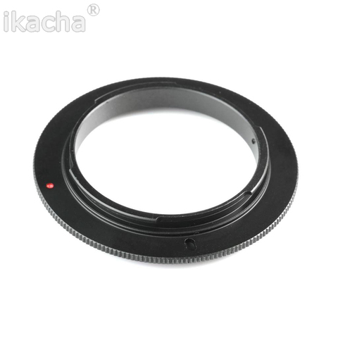 Hot Lens Adapter Macro Reverse Ring 49 52 55 58 62 67 72 77mm for Canon EOS 500D 600D 700D 5D 6D 7D 60D 70D 5D2 5D3 1D Camera ► Photo 1/6