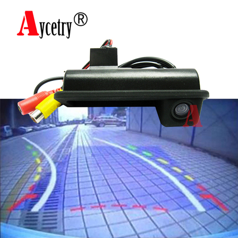 Aycetry! Intelligent Dynamic Trajectory CCD car Trunk Handle Rear View backup parking Camera for Ford Mondeo/FOCUS/Fiesta/S-Max ► Photo 1/6