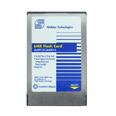 Original!!!  2MB 4MB 6MB ATA Card PCMCIA FLASH Card PC Card 68PINS ► Photo 1/3