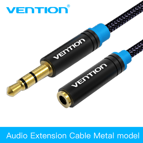 Vention Jack 3.5 mm Audio Extension Cable for Huawei P20 lite Stereo 3.5mm Jack Aux Cable for Headphones Xiaomi Redmi 5 plus PC ► Photo 1/6