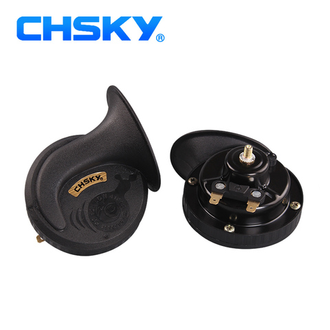 CHSKY car klaxon horn 12V car styling parts for vespa waterproof  loudness 110db dustproof loud car horn ► Photo 1/6