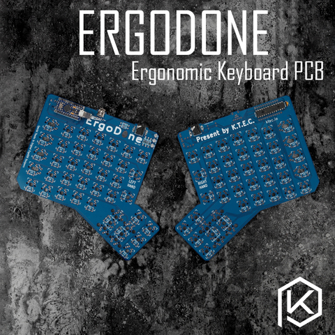 ergodone ergo Custom Mechanical Keyboard  TKG-TOOLS PCB  programmed Ergonomic Keyboard Kit similar with infinity ergodox ► Photo 1/6