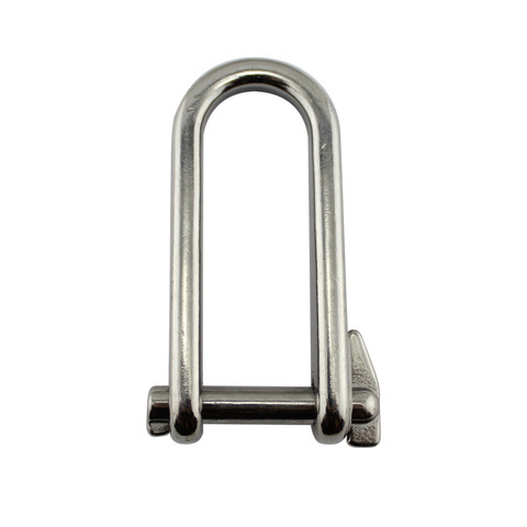 Stainless Steel 316 Halyard Key Pin Shackle Marine Hardware Boat Hardware Rigging Hardware 5pcs 8mm Key Bolted Pin Shackle ► Photo 1/1