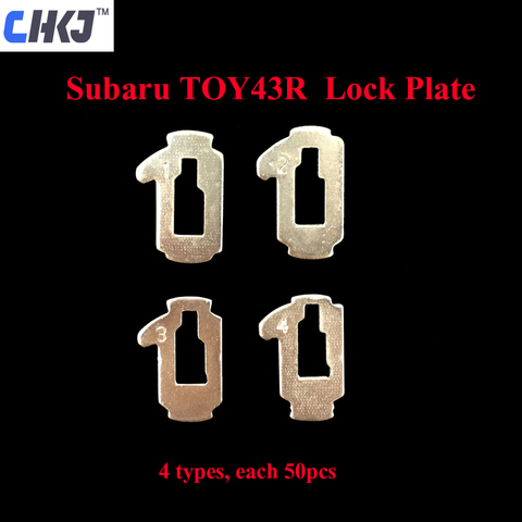 CHKJ 200pcs/lot TOY43R Car Lock Reed Locking Plate For Subaru Auto Repair Accessaries Kit Locksmith Supplies 4 Types Each 50pcs ► Photo 1/4
