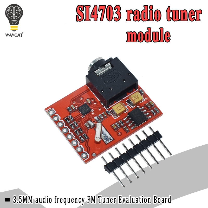 Si4703 RDS FM Radio Tuner Evaluation Breakout Board for Arduino AVR PIC ARM 