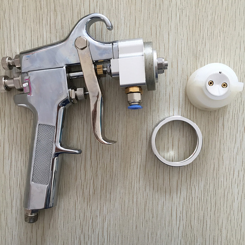 SAT1182 Professional High Quality Mirror Chrome Paint Adjustable Air Pressure Regulator Spray Gun Spray Foam Gun Machine ► Photo 1/6