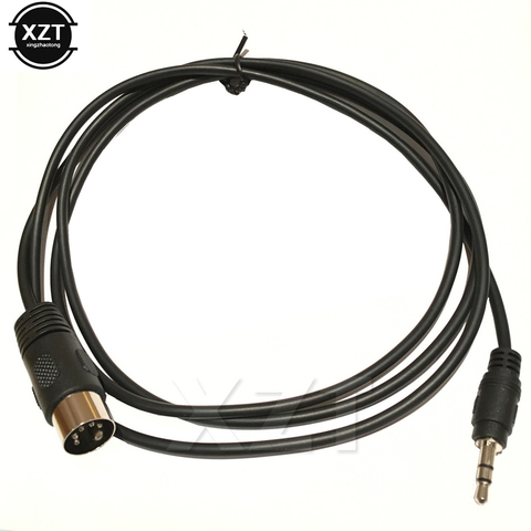 Hot sale Audio Extension Line Din 5 Pin Din MIDI Male Plug To 3.5mm Male Stereo Jack Audio Extension Cable of 0.5m/1.5M/ 3M ► Photo 1/3