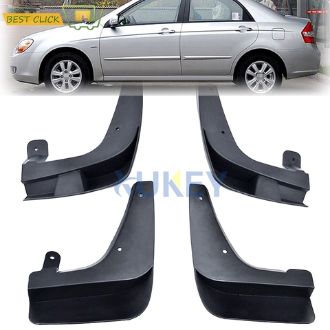 OE Styled Molded Car Mud Flaps For Kia Spectra Cerato LD 2007 2008 2009 Mudflaps Splash Guards Mud Flap Mudguards Accessories ► Photo 1/6