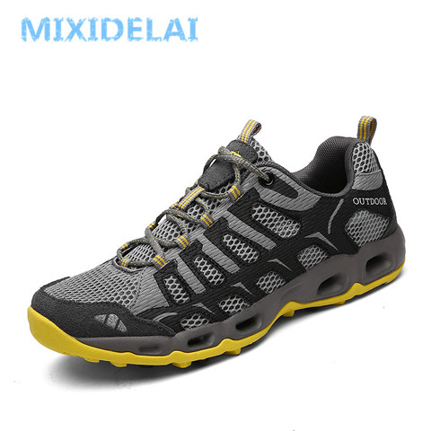MIXIDELAI New Summer Men Sneakers Fashion Spring Outdoor Shoes Men Casual Men'S Shoes Comfortable Mesh Shoes For Men Size 39-46 ► Photo 1/6