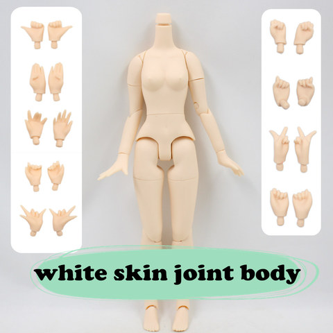 factory blyth doll body white skin joint body 21cm toy body ► Photo 1/5