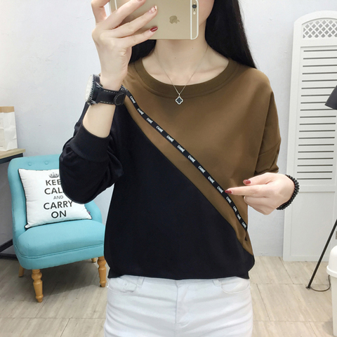 shintimes Patchwork Batwing Sleeve Long Pullover Sweatshirt Casual Clothes 2022 Autumn And Winter Hoodies Women Sudadera Mujer ► Photo 1/6