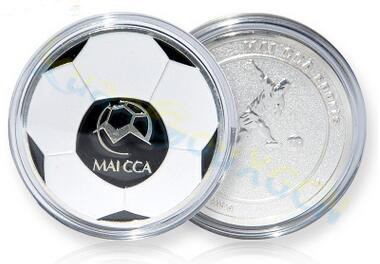 soccer football champion pick edge finder coin toss referee side coin Judge Flipping Professional soccer Match Supplies ► Photo 1/6