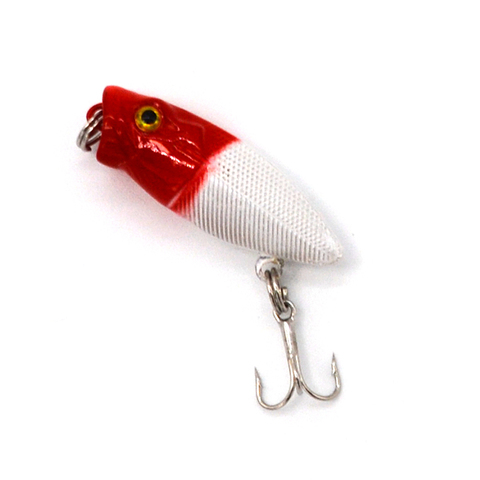 Best Seller 3.5cm 3g Artificial Bait Small Diving Popper Lures Fishing Hard Plastic Laser Fishing Lure Baits Wobbler 3D Fish Eye ► Photo 1/6