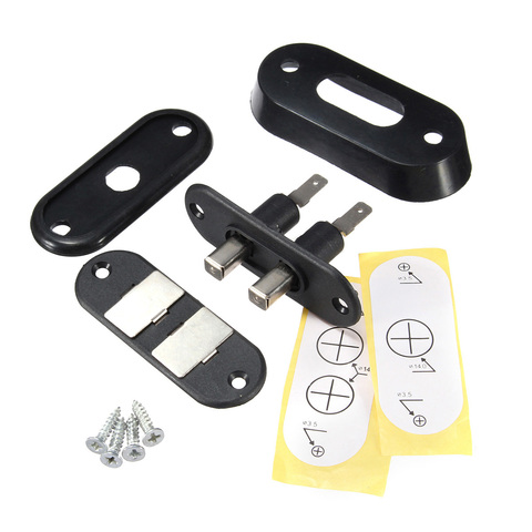 Black Sliding Door Contact Switch for Car Van Alarm Central Locking Systems for VW T4 FORD A20 ► Photo 1/6