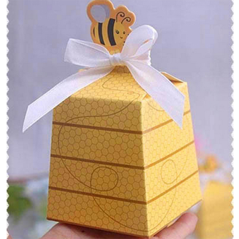 Bee Theme Birthday Decorations  Bee Themed Party Decorations - Paper Candy  Box - Aliexpress