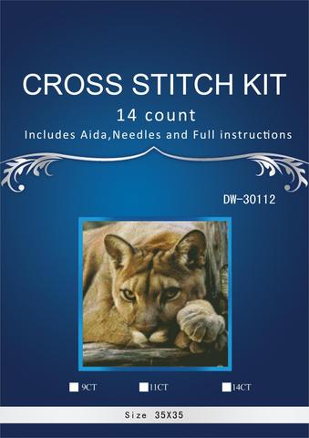 cross stitch Lion Embroidery cross-stitch kits  Needlework full Era 14CT Embroidery home decoration accessories  8 ► Photo 1/1