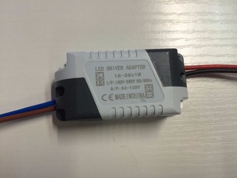 Isolation 18-36W DC50-120V LED Driver 18-36x1W 300mA Constant Current LED Bulb Lamp driver ► Photo 1/5