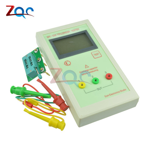 MK-328 Tester Transistor Inductance Capacitance Resistance ESR Meter TEST MOS/PNP/NPN Automatic Detector with Clip Cable ► Photo 1/6