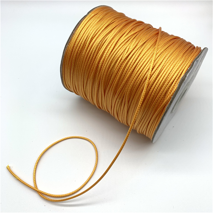 0.5mm 0.8mm 1mm 1.5mm 2mm Waxed Cotton Cord Rope Waxed Thread Cord String Strap