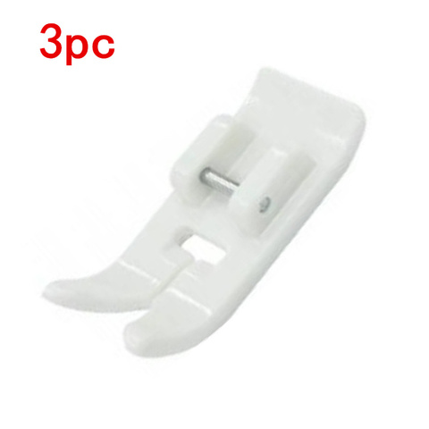 3pc Household sewing presser foot snap on #7301P plastic presser foot zig zag foot 5BB5127 ► Photo 1/3