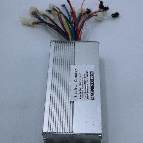 EVFITTING 60V 1200W-1500W 45Amax BLDC motor controller 15 tube Electric Bicycle Brushless motor controller ► Photo 1/1