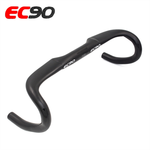 EC90 Carbon Bike Handlebar Road Bike Handlebar Cycling Handle bar Black Matt Carbon Bar Bike Accessories 31.8*440/420/400MM ► Photo 1/6