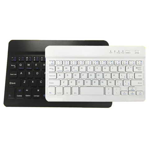 Slim Portable Mini Wireless Bluetooth Keyboard For Tablet Laptop Smartphone iPad Support IOS Android Phone Russian Spanish ► Photo 1/6