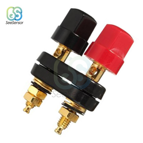 4mm Banana Plug Connecter Gold Plate Binding Post in Wire Connectors Terminal ► Photo 1/5