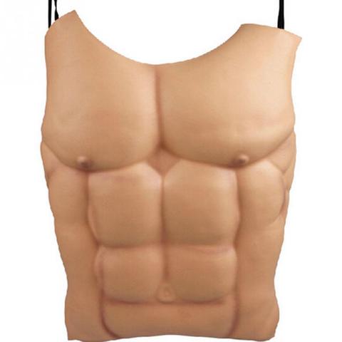 Man Fake Chest Muscle Belly Men Simulation Muscles Masquerade Party Dress Decoration Halloween ► Photo 1/4