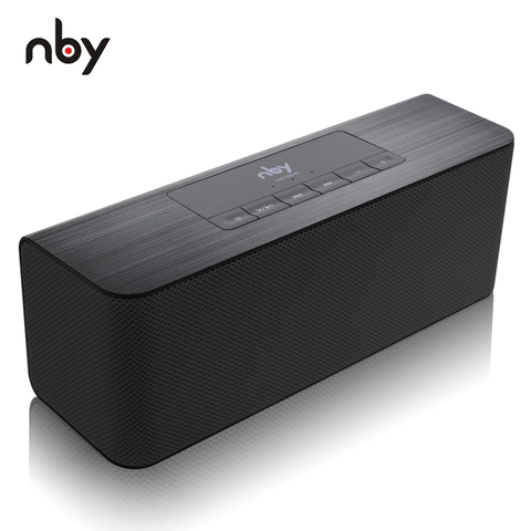 NBY 5540 Bluetooth Speaker Portable Wireless Speaker High-definition Dual Speakers with Mic TF Card Loudspeakers MP3 Player ► Photo 1/6